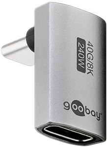 Adapter USB-C™ pionowy 90° długi, USB4™