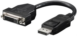 Kabel przejściowy DisplayPort™/DVI-D 1.2, niklowany