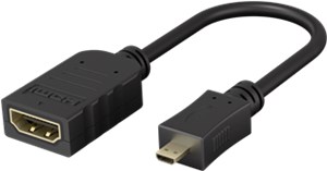 Przejściówka Micro HDMI™ / HDMI™, 4K/60Hz