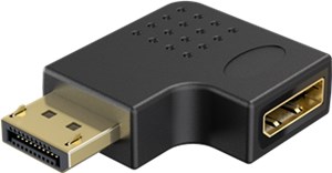 Adapter DisplayPort™ kątowy 90° w lewo Adapter DisplayPort™ kątowy 90° w lewo